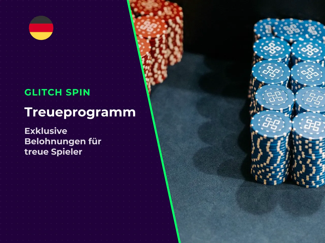 Cashback, Reload-Boni, Turniere und VIP-Programm. Für