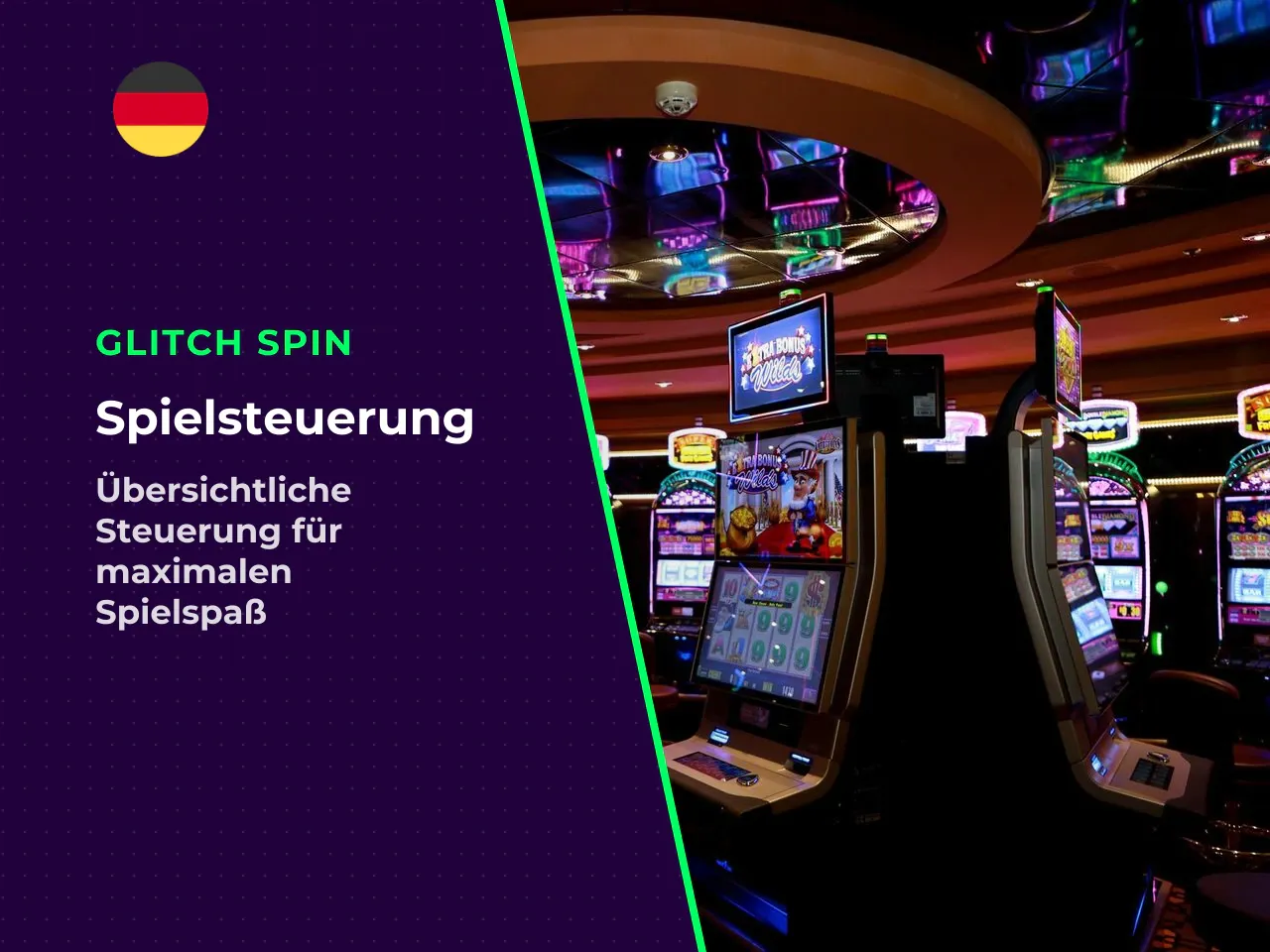 3.1 Steuerung und Bedienelemente im Casino