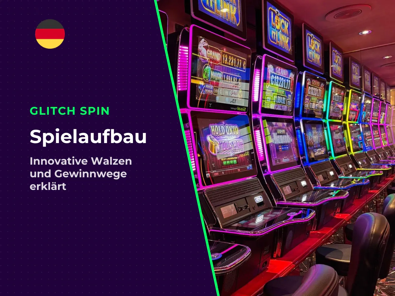Spielaufbau, Ways to Win und Symbole