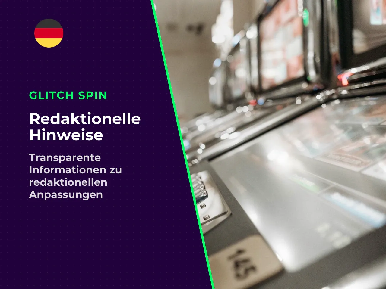 Anhang Redaktionelle Änderungshinweise