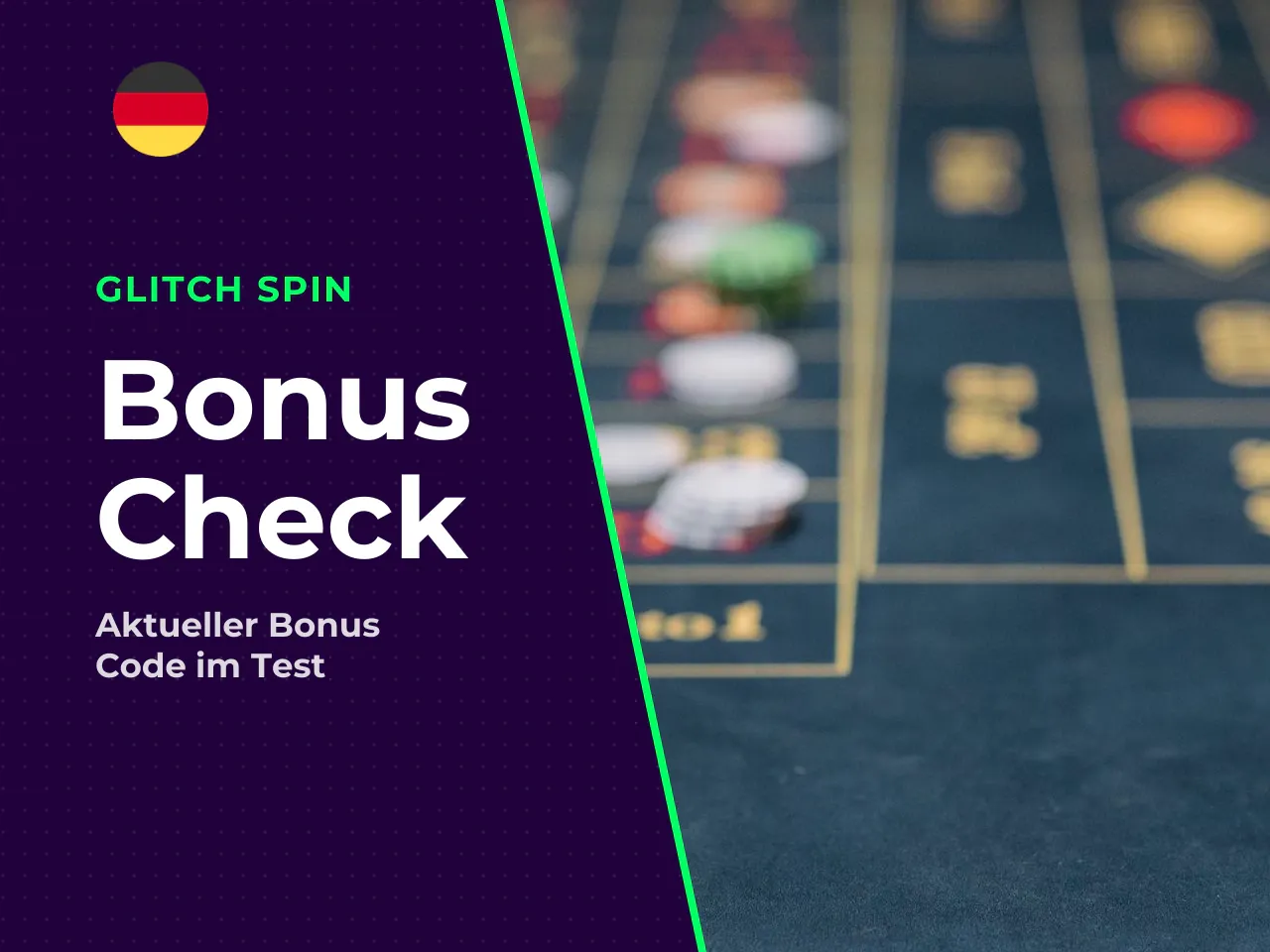 Das Wichtigste zum Glitch Spin No