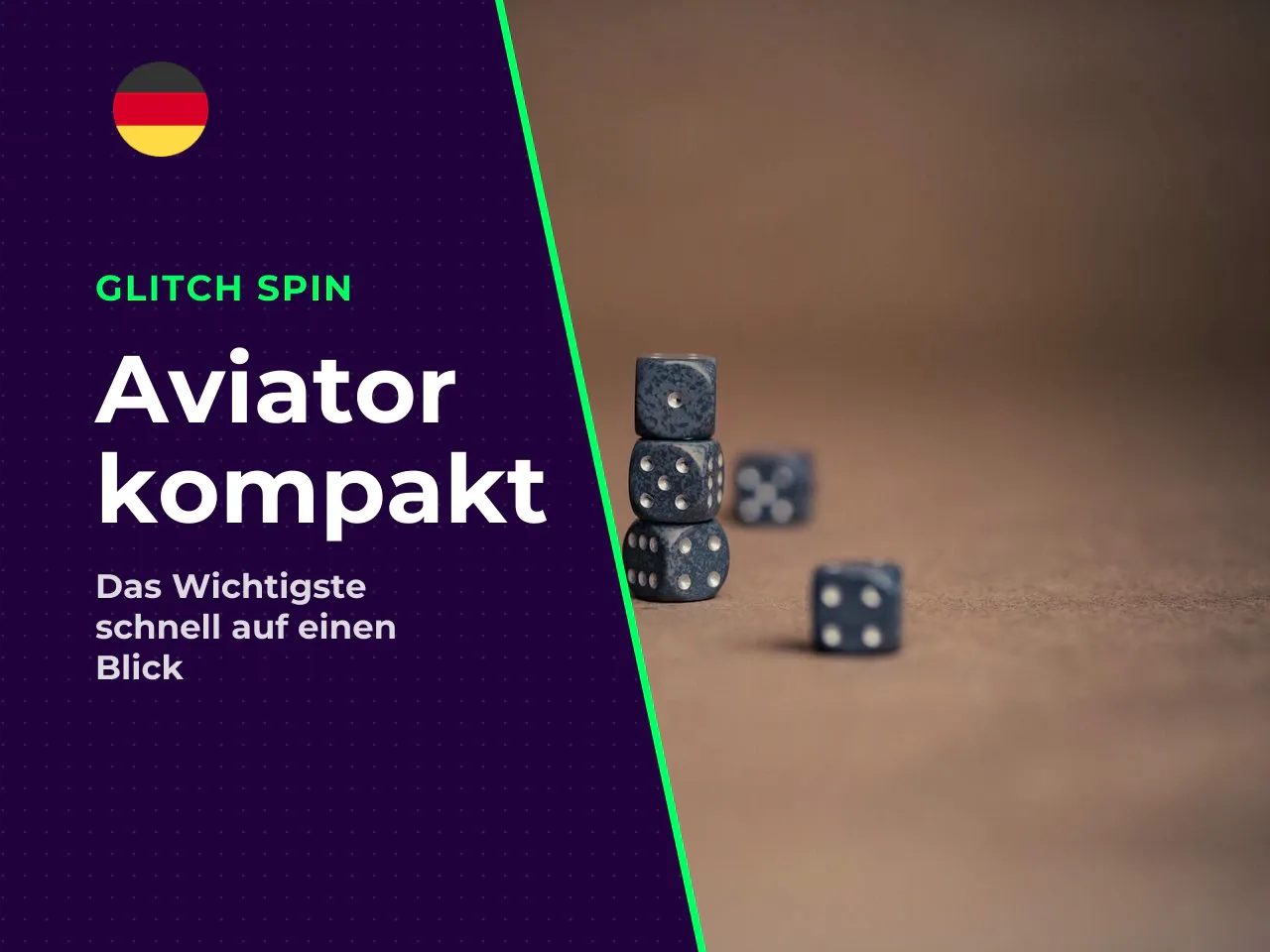 Das Wichtigste in 30 Sekunden