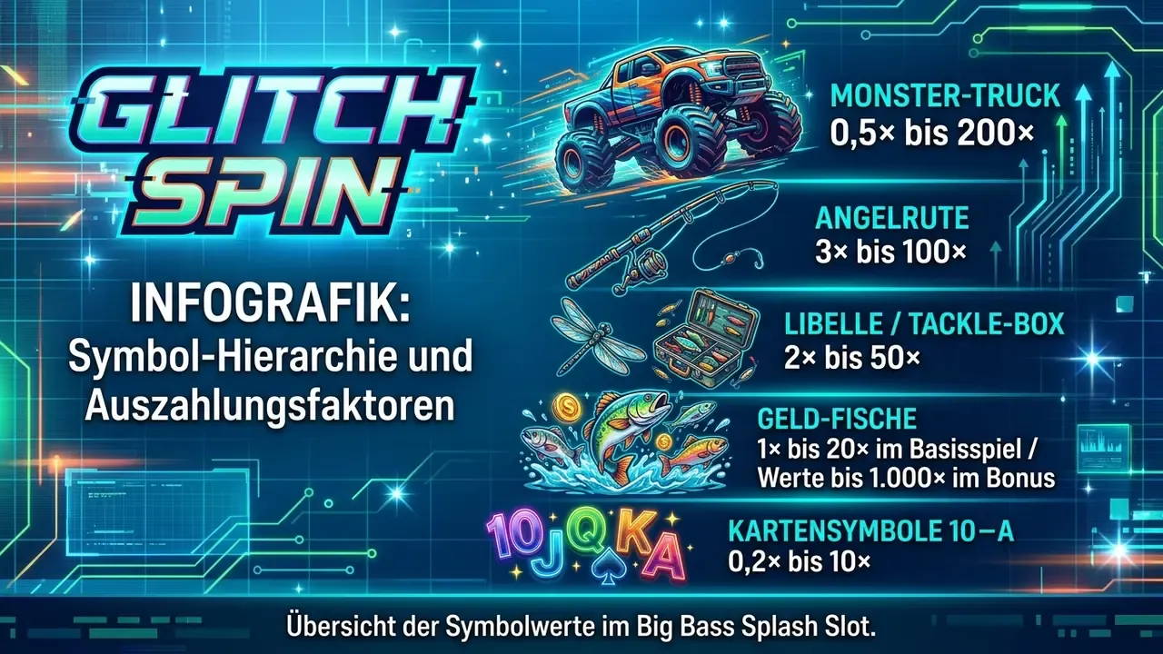 big bass splash symbole auszahlungstabelle
