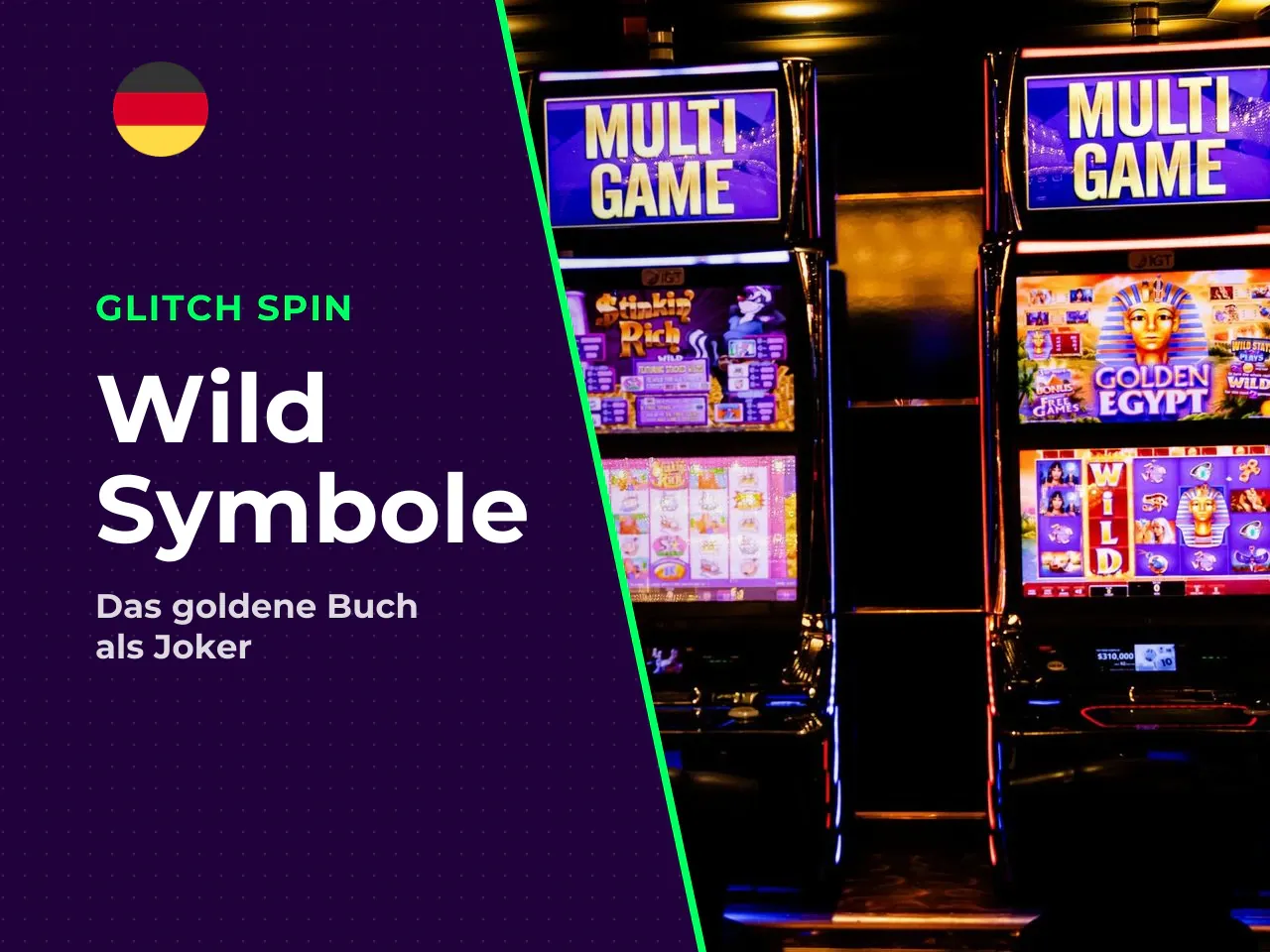 Das goldene Grabmal als Wild-Symbol. Das