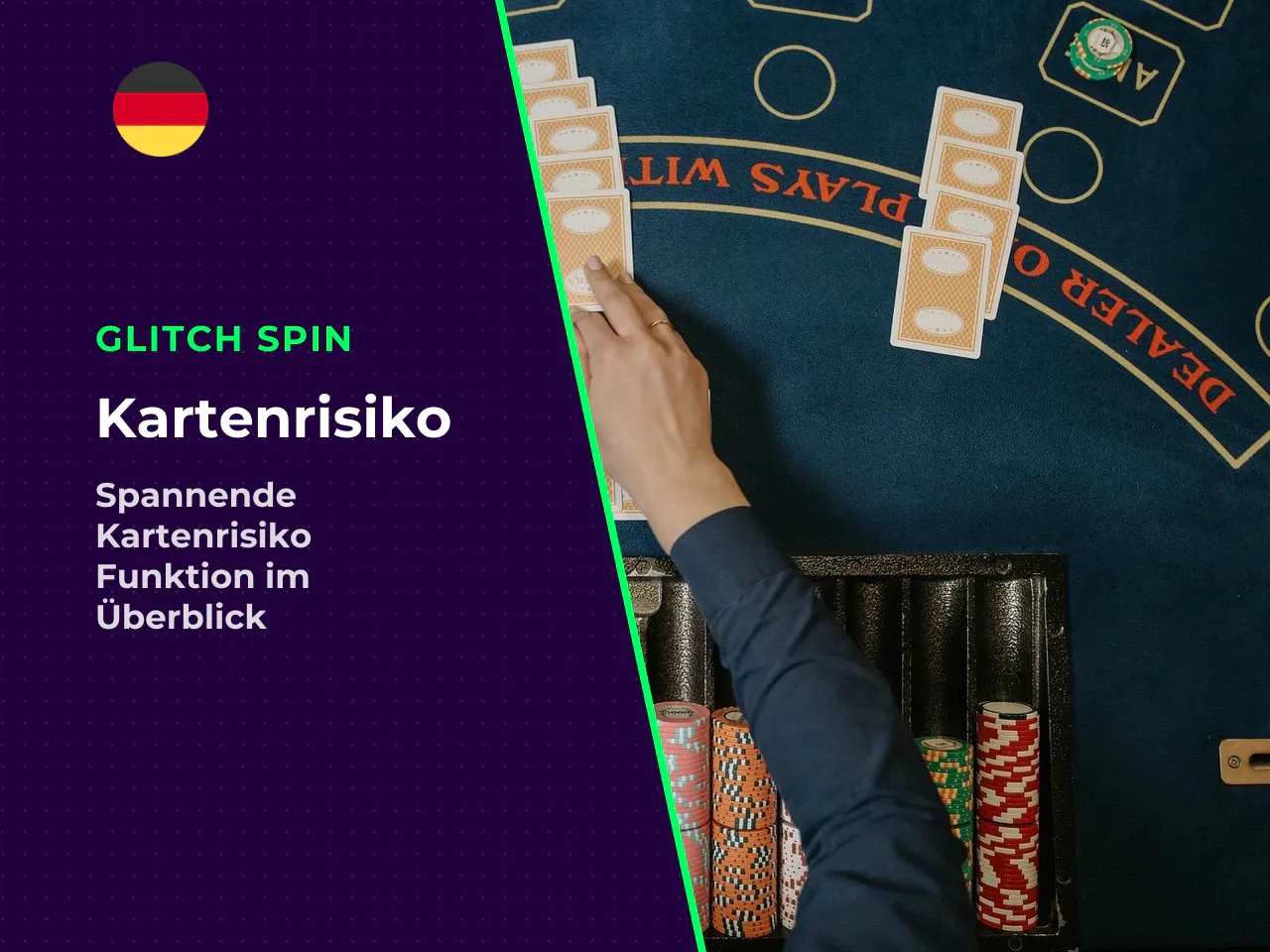 Karten-Risikospiel Gamble Feature GGL-Regulierung. Nach jedem