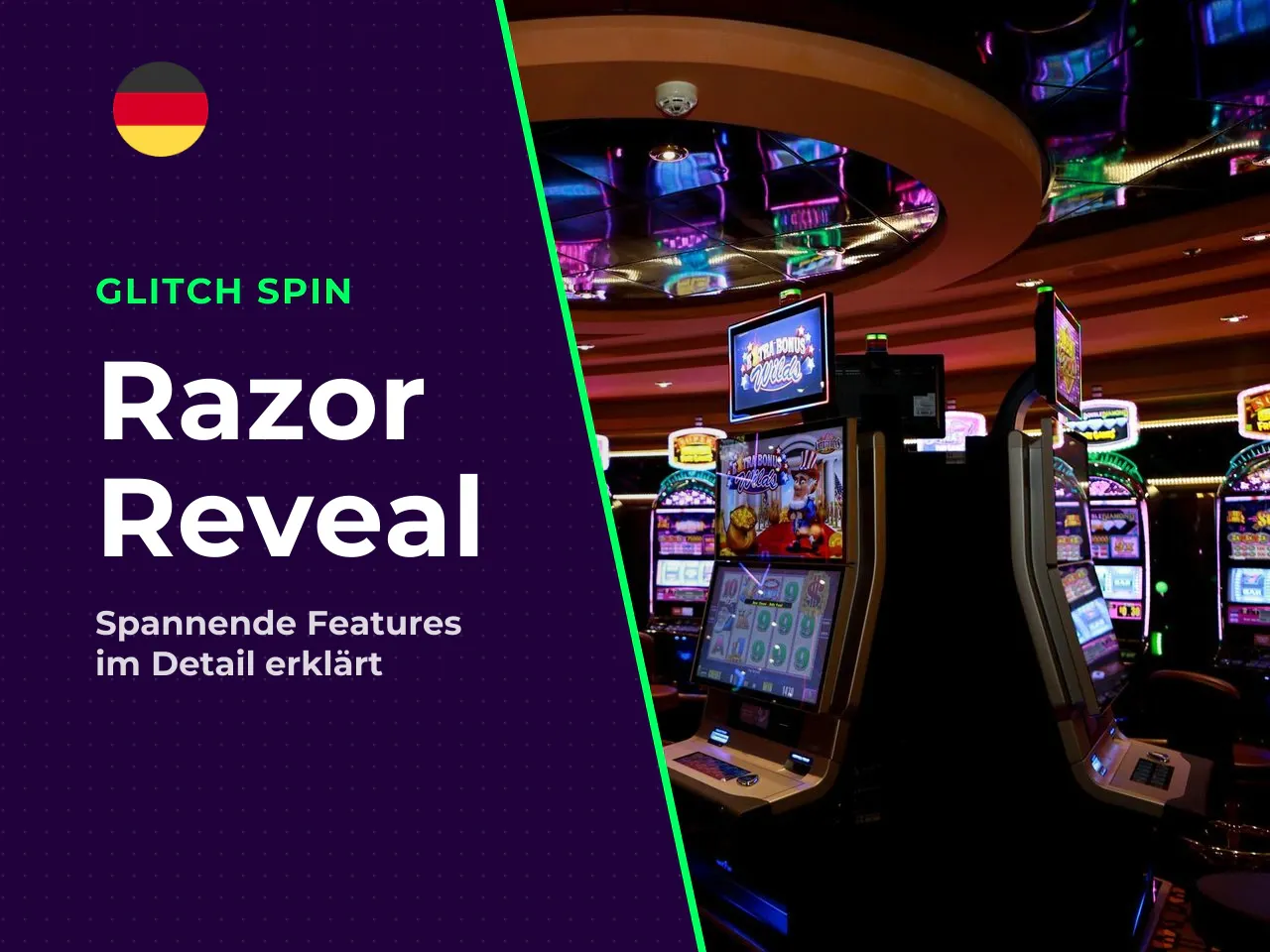 Nudge Reveal und Razor Reveal. Das