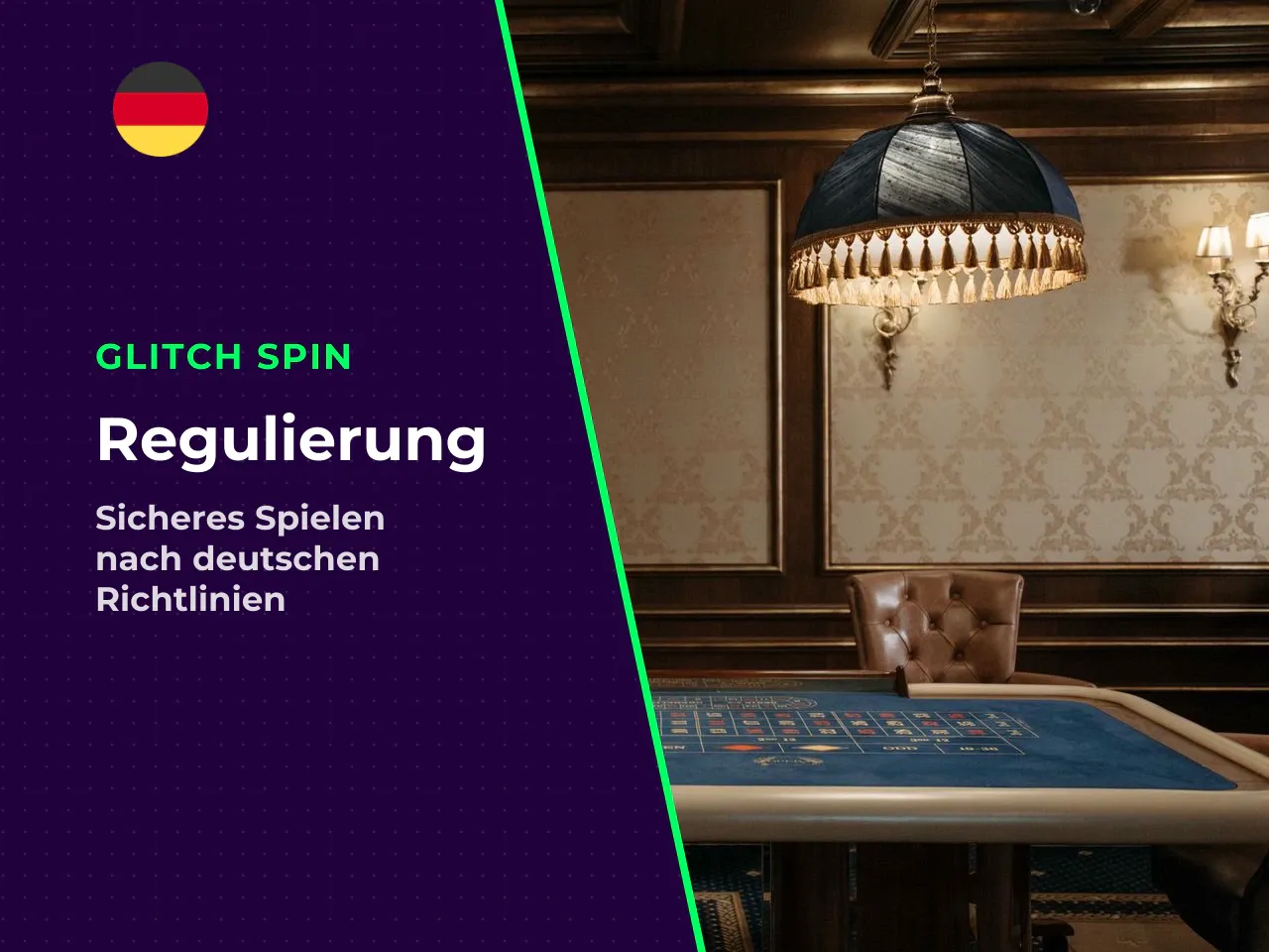 Rechtliche Rahmenbedingungen in Deutschland. Die regulatorischen