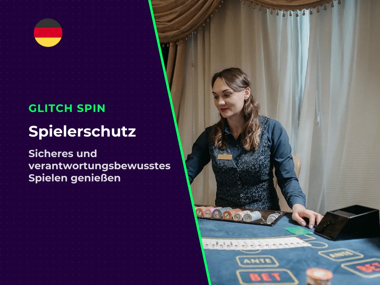 Spielerschutz und verantwortungsvolles Spielen. Im Bereich