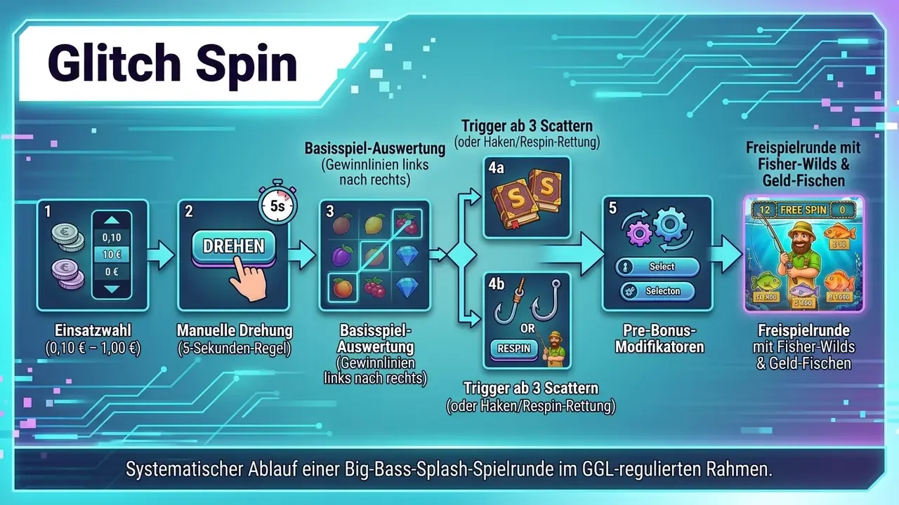 big bass splash spielablauf schema ggl