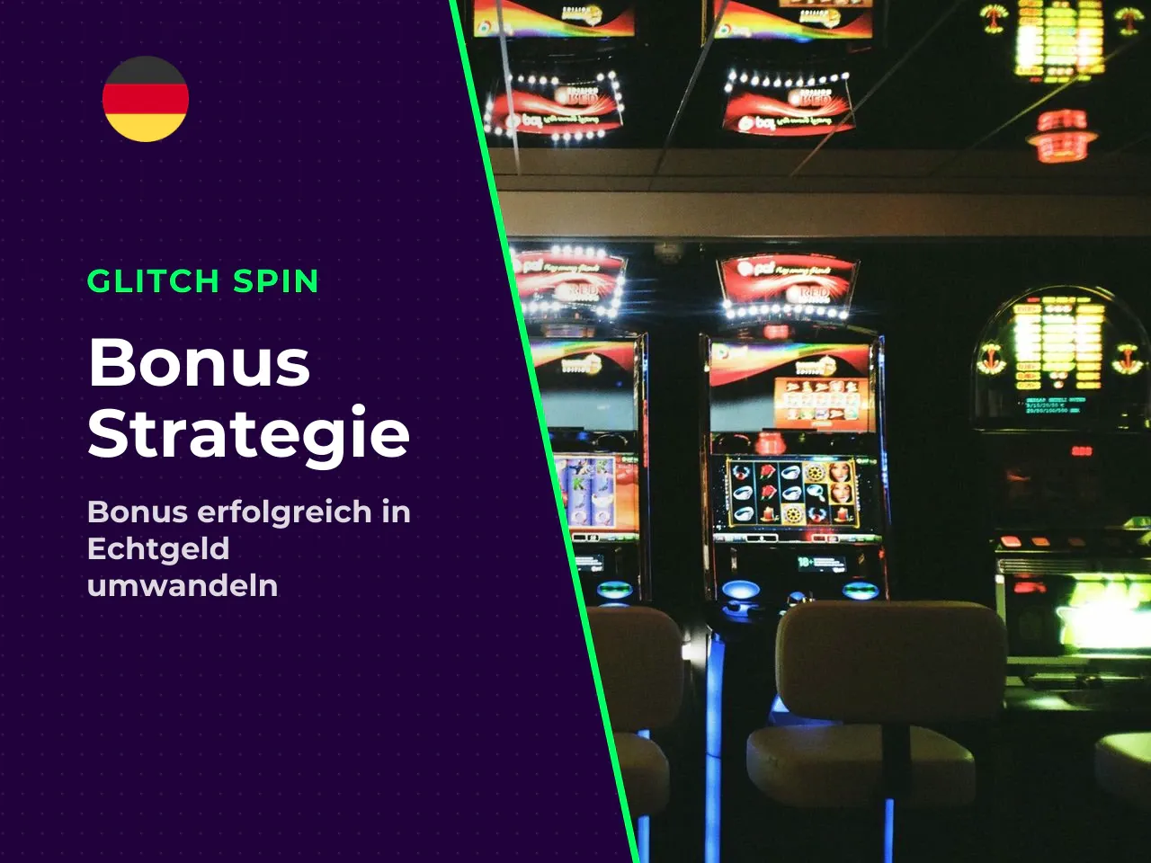 Checkliste Bonus auf einem Slot mit