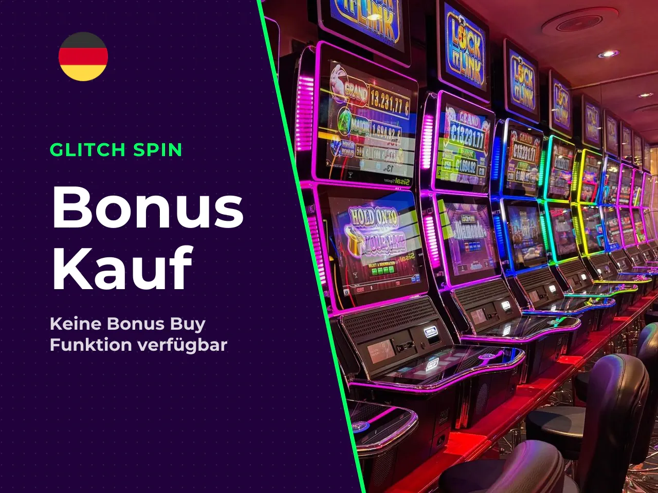 Hinsichtlich der Bonus Buy Funktion, also