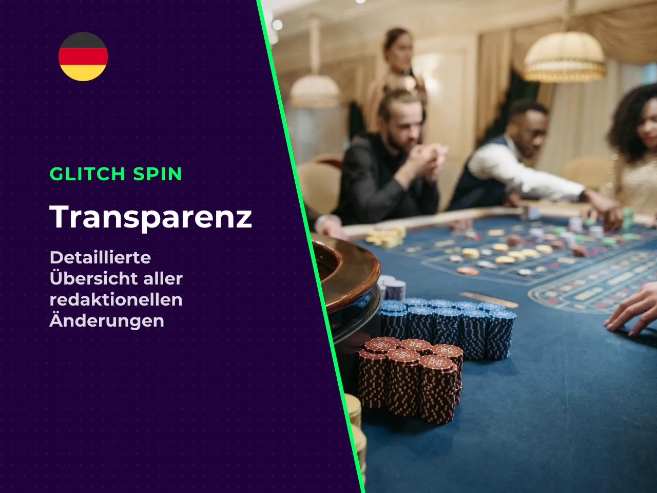 Anhang A Redaktionelles Änderungsprotokoll Transparenz