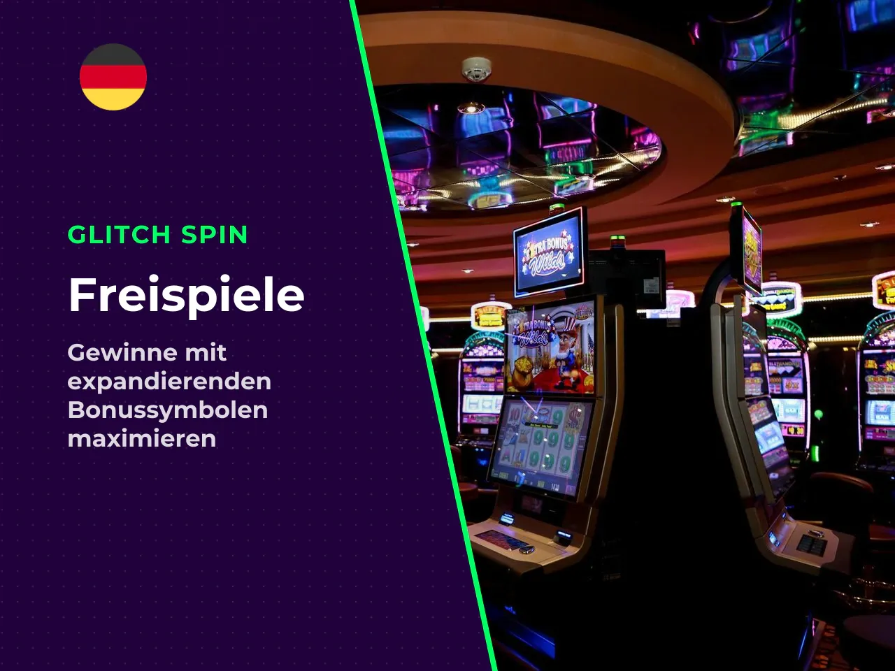 Freispiele mit expandierenden Bonussymbolen. Das Besondere