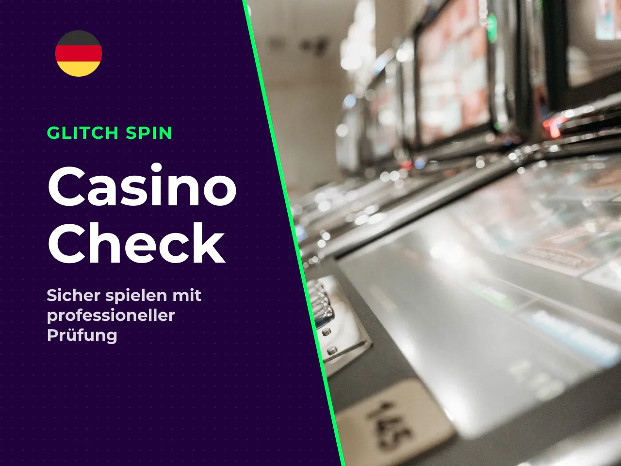 CHECKLISTE Casino-Prüfung vor dem Echtgeldspiel Vor