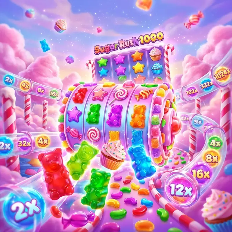Sugar Rush 1000 Slot Demo spielen